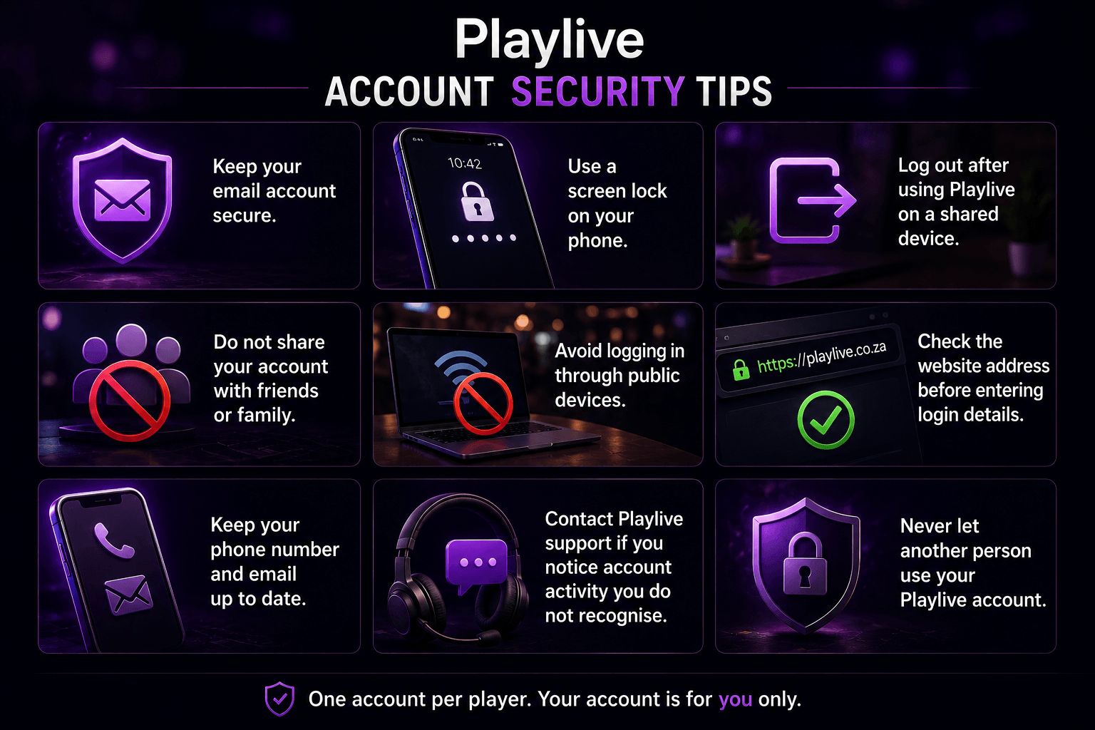 Tips for Playlive Account Security